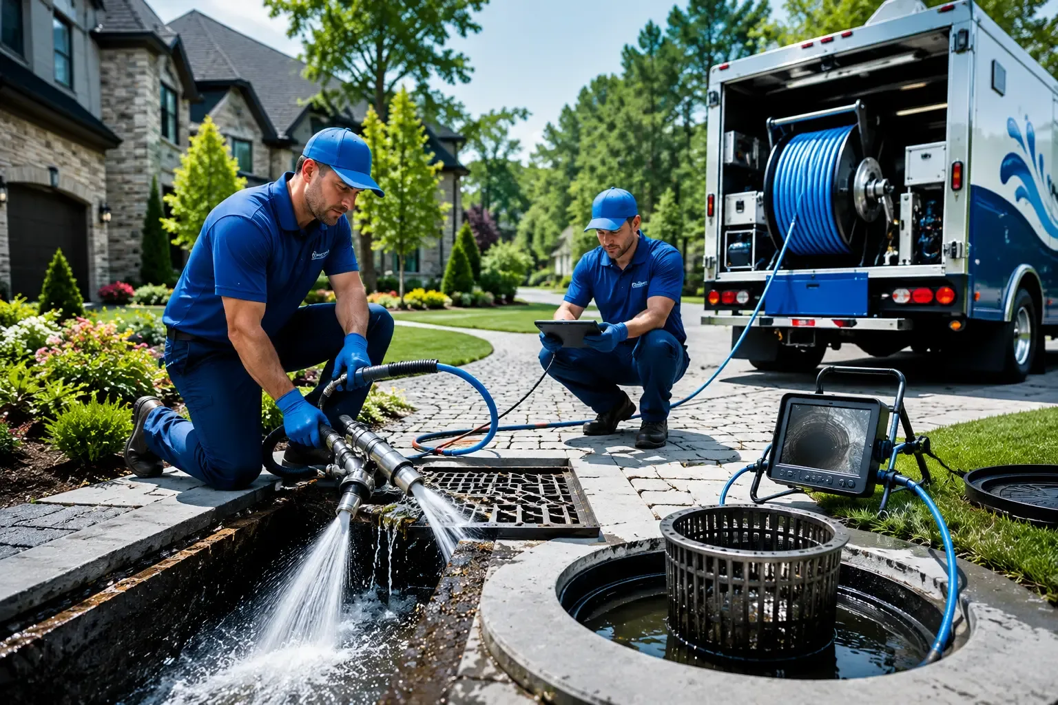 Local outdoor drain cleaning professionals in Essexville, MI